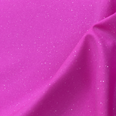 Fekete alapon fényesen csillogó gitter-pöttyös táncruha anyag - FUXIA FLUO 303 (S)